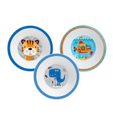 Kit 3 bowl Tigre, Dino e Submarino - Clingo